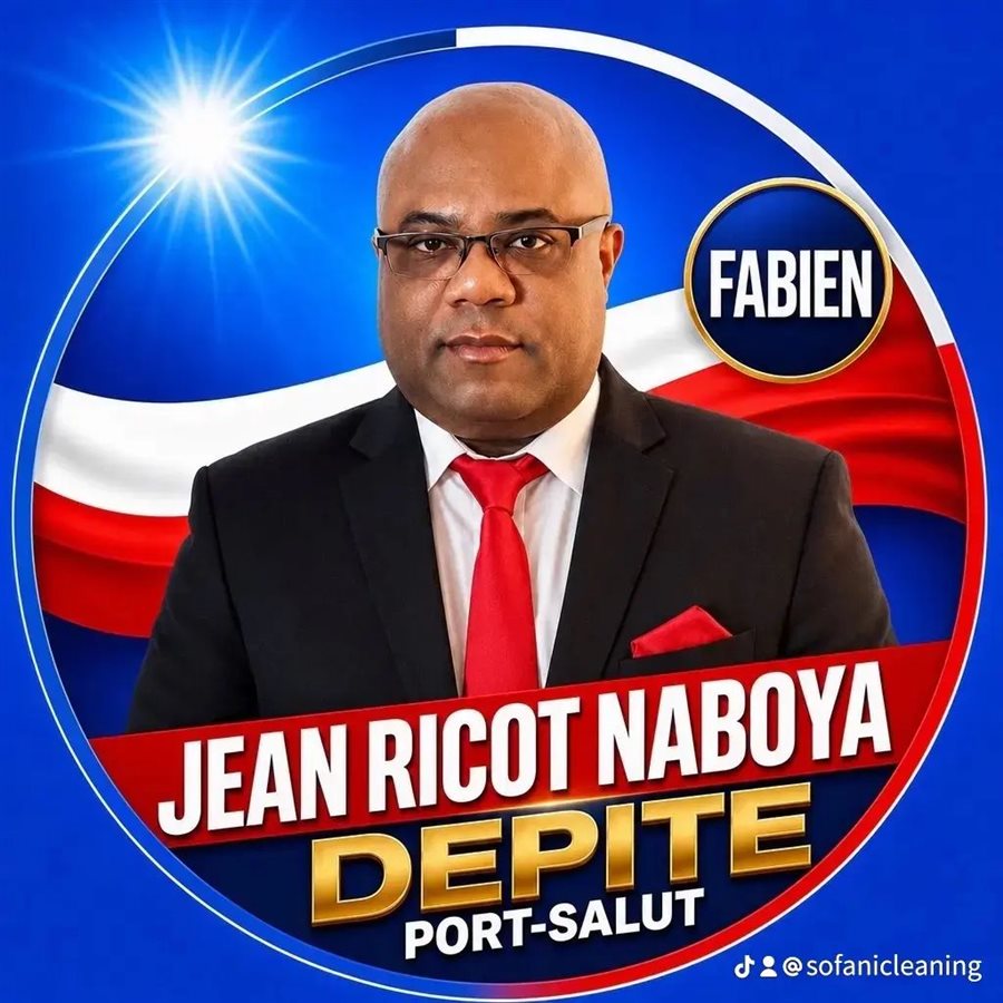 Jean Ricot Naboya, dit "Fabien", candidat à la députation pour Port-Salut